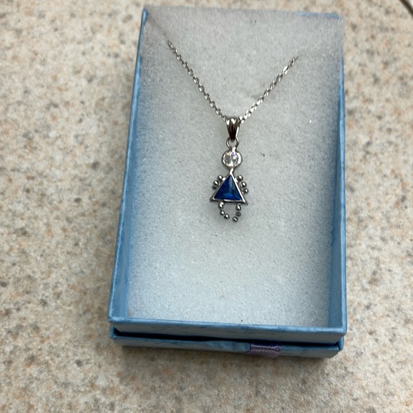 🩷Baby girl 14 birthstone pendant NWOT - Picture 2 of 2